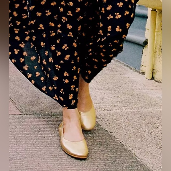 Fitflop Rose Gold Allegro Ballet Flat NWOB Size 8 - Picture 8 of 8